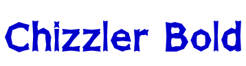 Chizzler Bold 字体